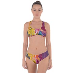 Art-color Criss Cross Bikini Set