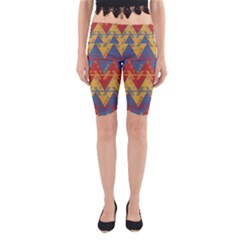 Aztec Yoga Cropped Leggings by nate14shop