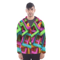 Construction-set Men s Hooded Windbreaker by nate14shop