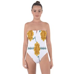 Easter Tie Back One Piece Swimsuit
