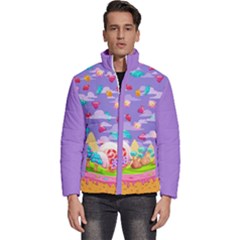 Cg-018 Men s Puffer Bubble Jacket Coat by flowerland