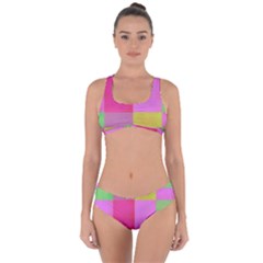 Paper-calor Criss Cross Bikini Set by nate14shop