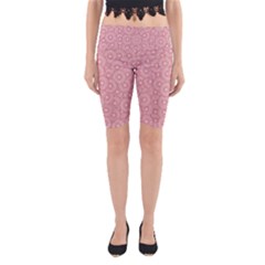 Flora Yoga Cropped Leggings by nate14shop