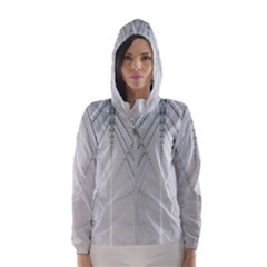 Architecture Building Women s Hooded Windbreaker by artworkshop