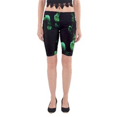 Jellyfish Yoga Cropped Leggings by nate14shop