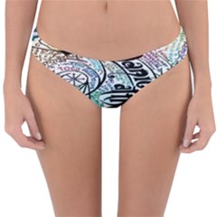 Panic At The Disco Lyric Quotes Reversible Hipster Bikini Bottoms by nate14shop