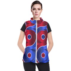 Yin Yang Eastern Asian Philosophy Women s Puffer Vest by Jancukart