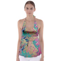 Freedom To Pour Babydoll Tankini Top by Hayleyboop