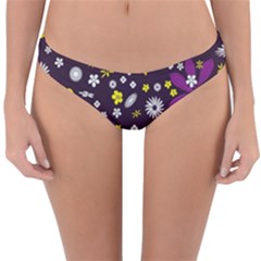 Background-a 003 Reversible Hipster Bikini Bottoms by nate14shop