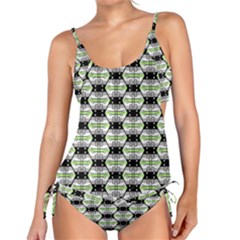 Hackers Town Void Mantis Hexagon Agender Pride Flag Tankini Set by WetdryvacsLair