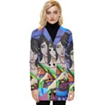 Womplay Button Up Hooded Coat Maidens and Heroins