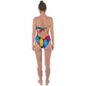 Background-b 001 Tie Back One Piece Swimsuit View2