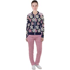 Floral Plants Jungle Polka 3 Casual Jacket And Pants Set by flowerland