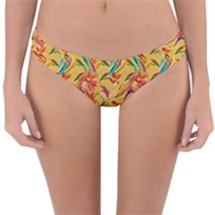 Pattern- B 001 Reversible Hipster Bikini Bottoms by nate14shop