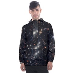 James Webb Space Telescope Deep Field Men s Front Pocket Pullover Windbreaker by PodArtist