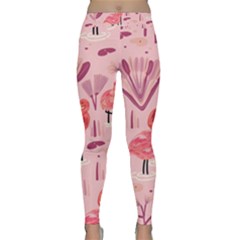 Seamless-pattern-with-flamingo Classic Yoga Leggings