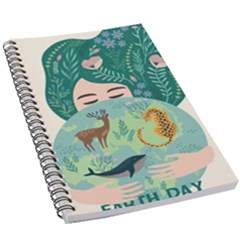 Earth Day 5 5  X 8 5  Notebook by walala