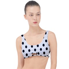 Black-and-white-polka-dot-pattern-background-free-vector The Little Details Bikini Top by nate14shop