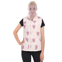 Pattern-004 Women s Button Up Vest by nate14shop