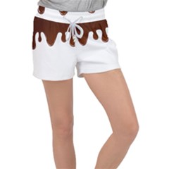 Chocolate Velour Lounge Shorts