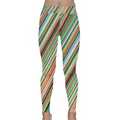Stripe-colorful-cloth Classic Yoga Leggings