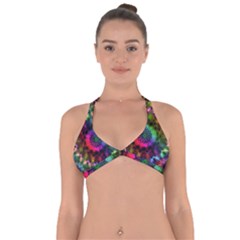 Pride Mandala Halter Neck Bikini Top by MRNStudios