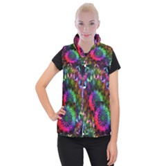 Pride Mandala Women s Button Up Vest by MRNStudios