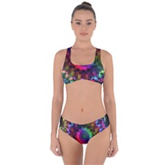 Pride Mandala Criss Cross Bikini Set by MRNStudios