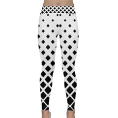 Square-background Classic Yoga Leggings by nate14shop