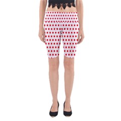 Abstract-polkadot 02 Yoga Cropped Leggings by nate14shop
