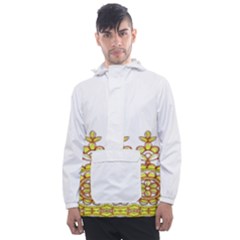 Im Fourth Dimension Colour 4 Men s Front Pocket Pullover Windbreaker by imanmulyana