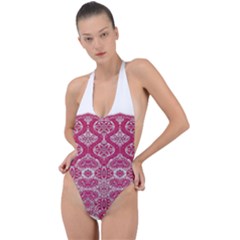 Im Fourth Dimension Colour 16 Backless Halter One Piece Swimsuit by imanmulyana