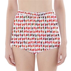 Apple High-waisted Bikini Bottoms by nateshop