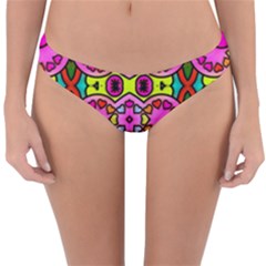 Abstract-karakkter Reversible Hipster Bikini Bottoms