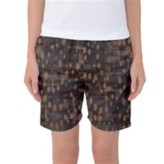 Abstract Dots Women s Basketball Shorts by 1000000
