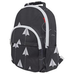 Difference Rounded Multi Pocket Backpack by nateshop