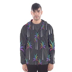 Flora Men s Hooded Windbreaker by nateshop