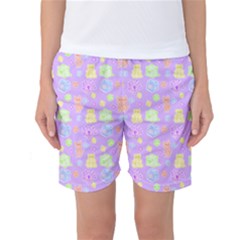 Dungeons And Cuties Women s Basketball Shorts by thePastelAbomination