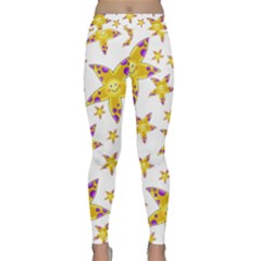 Isolated Transparent Starfish Classic Yoga Leggings by Sapixe