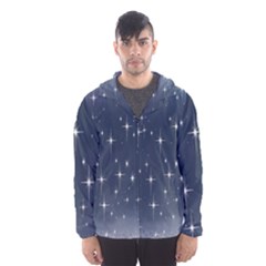 Background-star Men s Hooded Windbreaker by nateshop