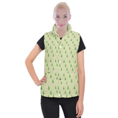 Christmas Wrapping Paper  Women s Button Up Vest by artworkshop