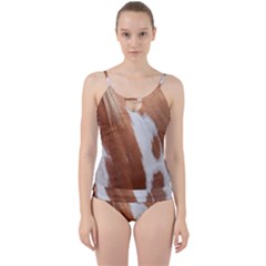 Horse Coat Animal Equine Cut Out Top Tankini Set by artworkshop
