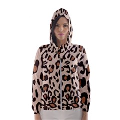 Leopard Jaguar Dots Women s Hooded Windbreaker by ConteMonfrey