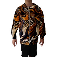 Illustration Abstract Pattern Modern Art Design Fantasy Surreal Kids  Hooded Windbreaker by Wegoenart