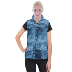 Water-water Women s Button Up Vest by nateshop