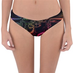 Patina Swirl Reversible Hipster Bikini Bottoms by MRNStudios