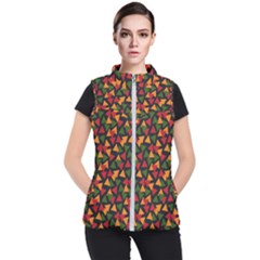 African Triangles  Women s Puffer Vest by ConteMonfrey