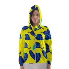 Sheets Pattern Picture Detail Women s Hooded Windbreaker by Ravend