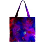 Galaxy Now Zipper Grocery Tote Bag
