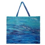 Into the Chill  Zipper Large Tote Bag